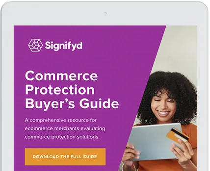 Cover of Signifyd’s Commerce Protection Buyer’s Guide